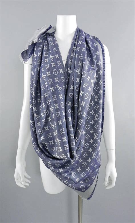 lv scarf bag|louis vuitton denim scarf.